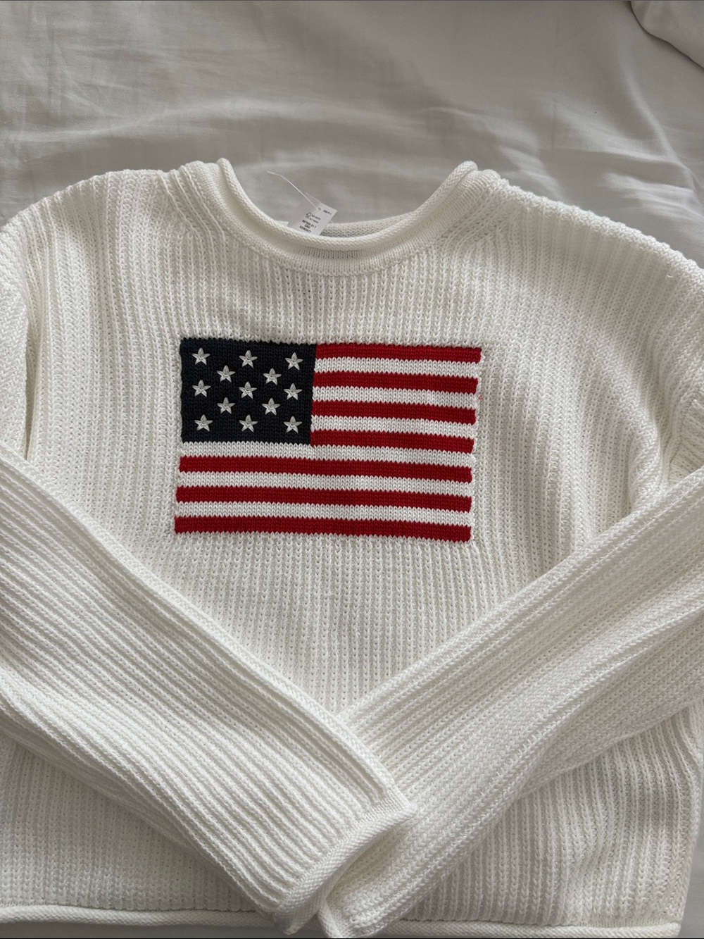 GAP Americana 100% Cotton knit Sweater Oversized, Cropped